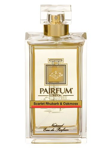 Pairfum London Scarlet Rhubarb & Oakmoss fragrance bottle