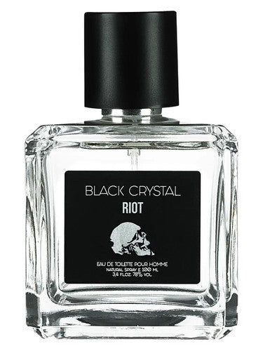 Parfums Genty Black Crystal Riot fragrance bottle