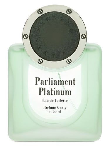 Parfums Genty Parliament Platinum fragrance bottle