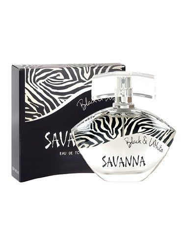 Parfums Louis Armand Savanna Black & White fragrance bottle