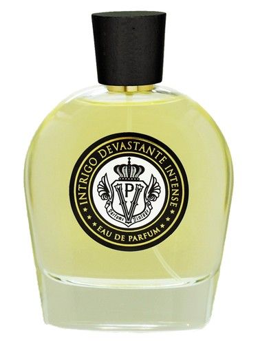 Parfums Vintage Intrigo Devastante Intense fragrance bottle