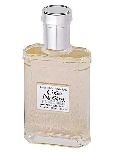 Paris Elysees Cosa Nostra Platinium fragrance bottle