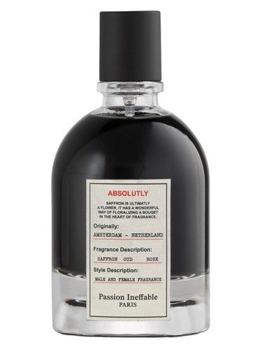Passion Ineffable Paris Absolutely fragrance bottle