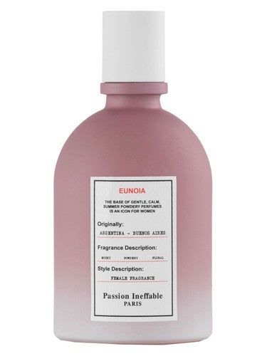 Passion Ineffable Paris Euonia fragrance bottle