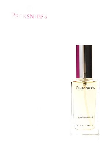 Pecksniff s Rhodamine fragrance bottle