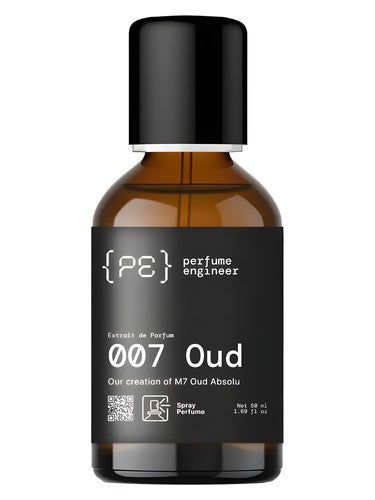 Perfume Engineer 007 Oud fragrance bottle