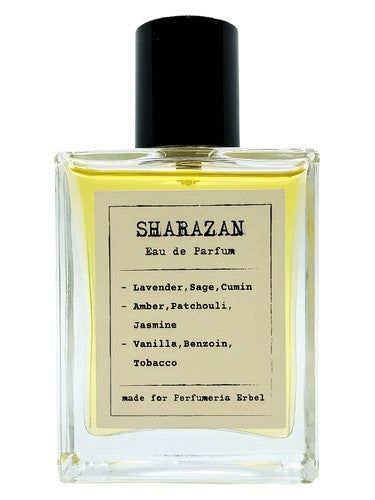 Perfumeria Erbel Sharazan fragrance bottle
