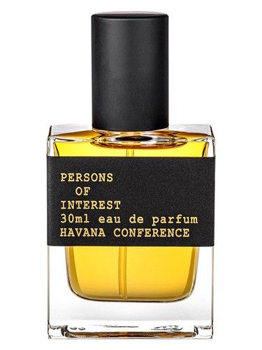 Persons Of Interest Havana Conference fragrance bottle
