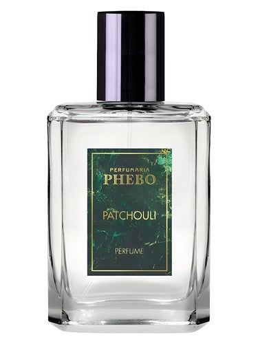 Phebo Patchouli fragrance bottle