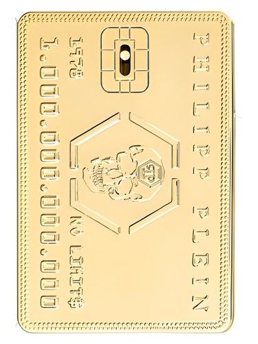 Philipp Plein Parfums No Limit$ Gold fragrance bottle