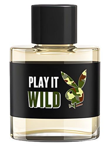 Playboy Play It Wild for Him fragrance bottle