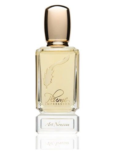 Plume Impression Art Nouveau fragrance bottle
