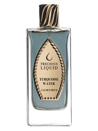 Precious Liquid Turquoise Water fragrance bottle
