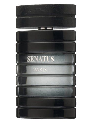Prestigious Senatus Noir fragrance bottle