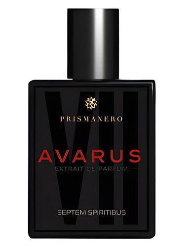 PrismaNero Avarus fragrance bottle