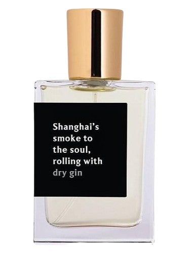 Proad Shanghai's smoke to the soul, rolling with DRY GIN fragrance bottle