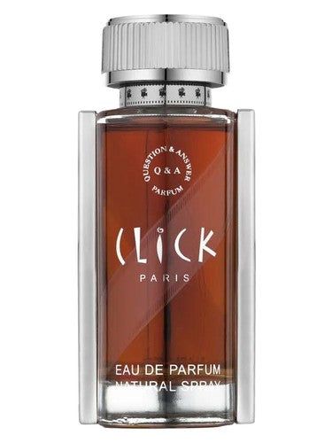 Q&A Click fragrance bottle