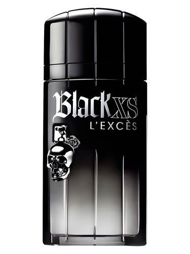 Rabanne Black XS L'Exces for Him fragrance bottle