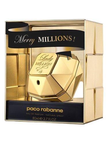 Rabanne Lady Million Merry Millions fragrance bottle
