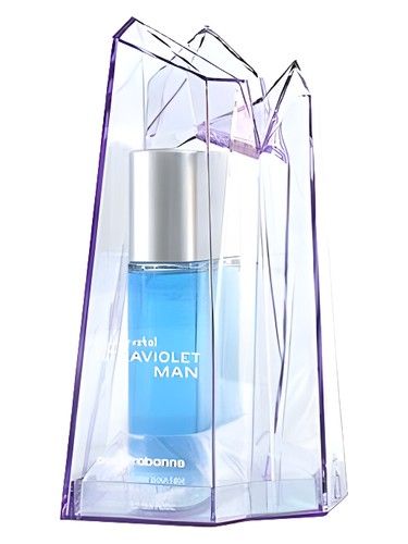 Rabanne Ultraviolet Liquid Crystal Man fragrance bottle