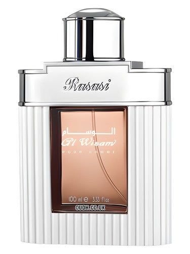 Rasasi Al Wisam Day fragrance bottle