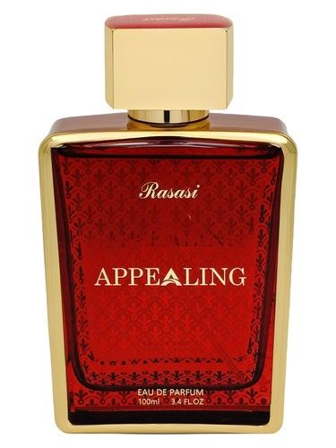 Rasasi Appealing Red Pour Homme fragrance bottle
