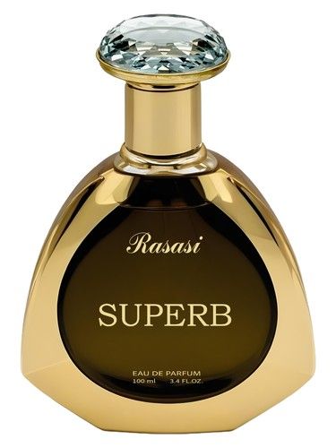 Rasasi Superb Green fragrance bottle