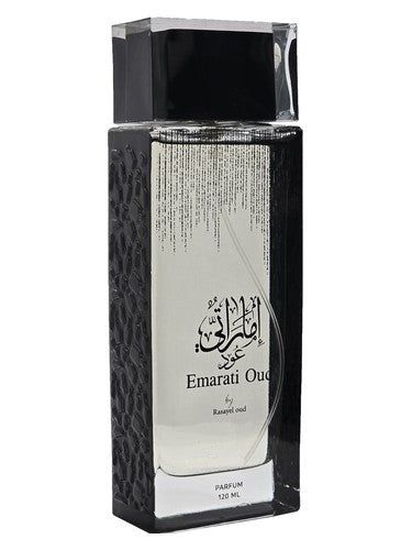 Rasayel Oud Emarati Oud fragrance bottle