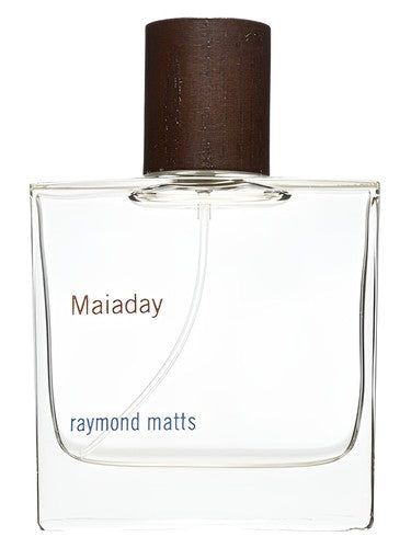 Raymond Matts Maiaday fragrance bottle