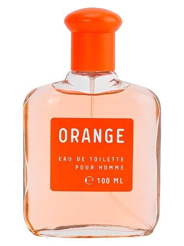Red Label Color Essences Orange fragrance bottle