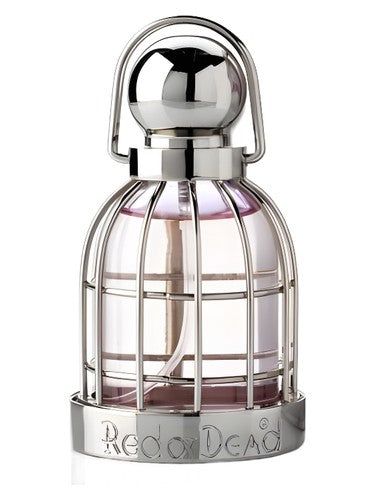 Red or Dead Release Me fragrance bottle