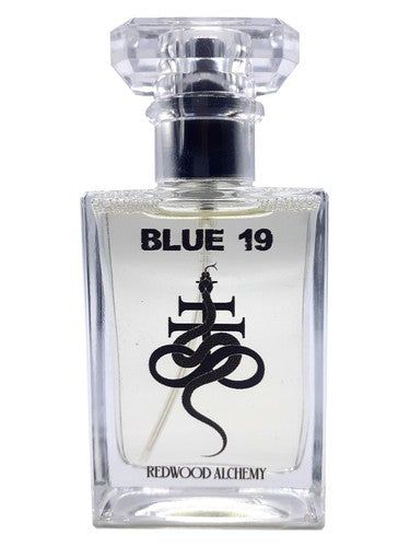 Redwood Alchemy Blue 19 fragrance bottle