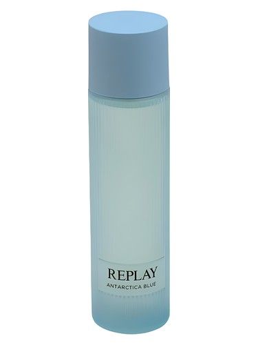 Replay Antarctica Blue fragrance bottle
