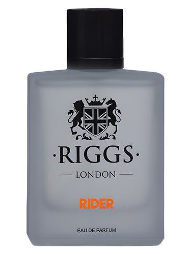 Riggs Rider fragrance bottle