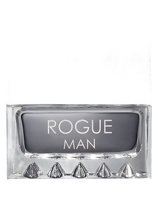 Rihanna Rogue Man fragrance bottle