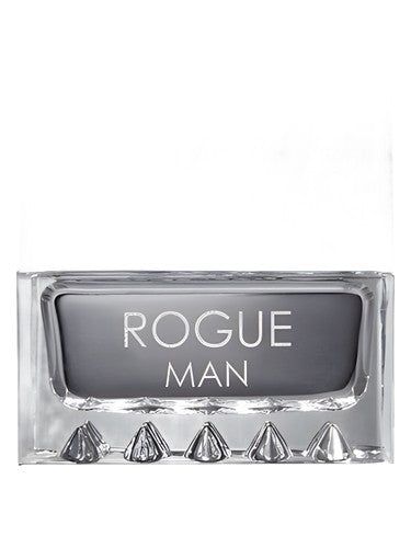 Rihanna Rogue Man fragrance bottle