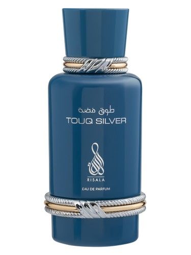 Risala Touq Silver fragrance bottle