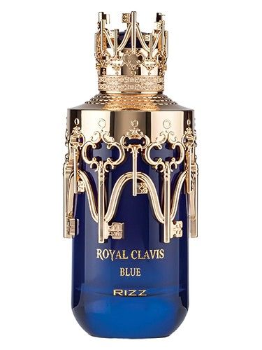 Rizz Royal Clavis Blue fragrance bottle