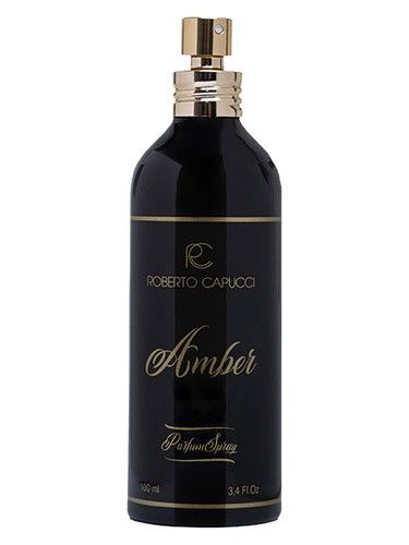 Roberto Capucci Amber fragrance bottle