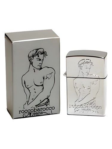 Roccobarocco Silver Jeans Men fragrance bottle