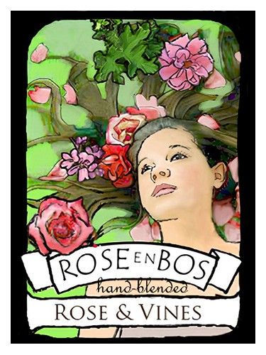 Rose en Bos Rose & Vines fragrance bottle