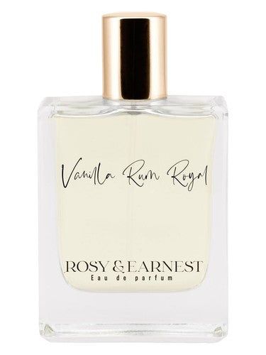 Rosy & Earnest Vanilla Rum Royal fragrance bottle