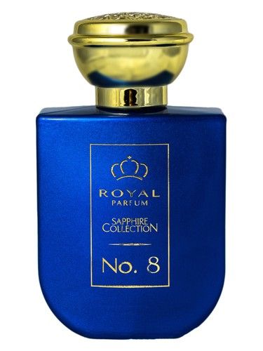 Royal Parfum Saphire Collection No. 8 fragrance bottle