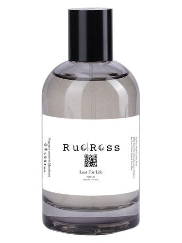 RudRoss Lust for Life fragrance bottle