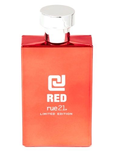 Rue21 CJ Red Cologne Limited Edition fragrance bottle