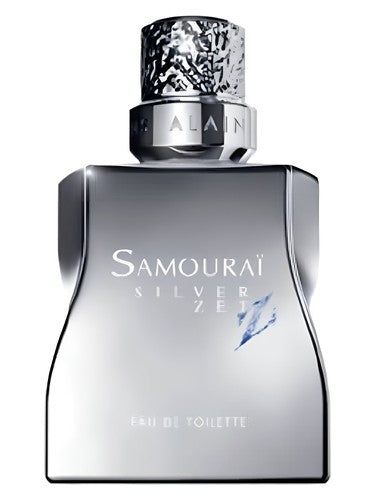 Samouraï Silver Zet fragrance bottle