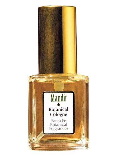 Santa Fe Botanical Natural Fragrance Collection Mandir Botanical Cologne fragrance bottle