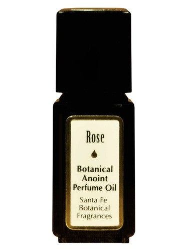 Santa Fe Botanical Natural Fragrance Collection Rose Anoint fragrance bottle