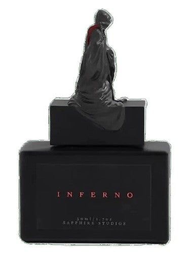 Sapphire Studios Inferno fragrance bottle
