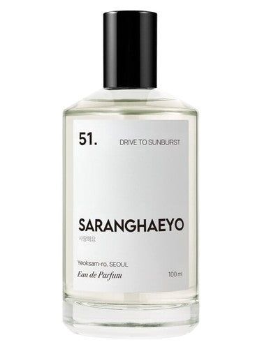 SARANGHAEYO 51. Drive To Sunburst fragrance bottle